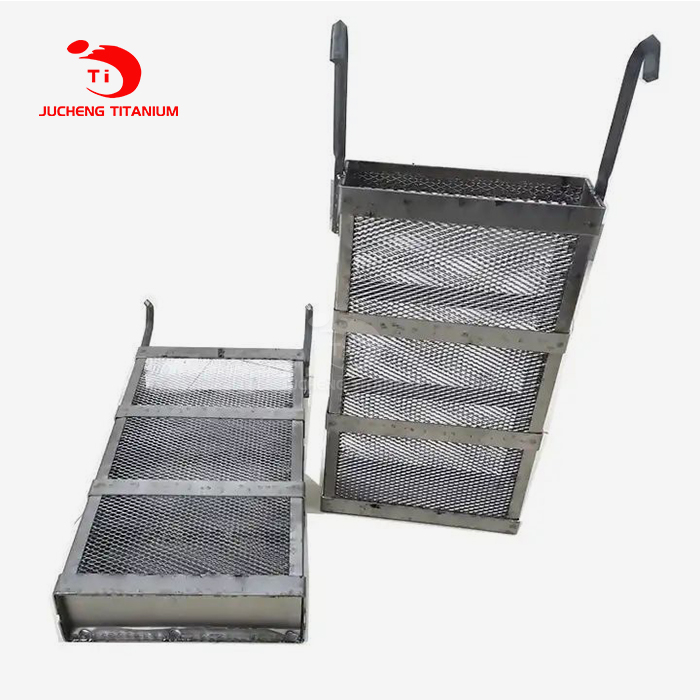 titanium anode basket